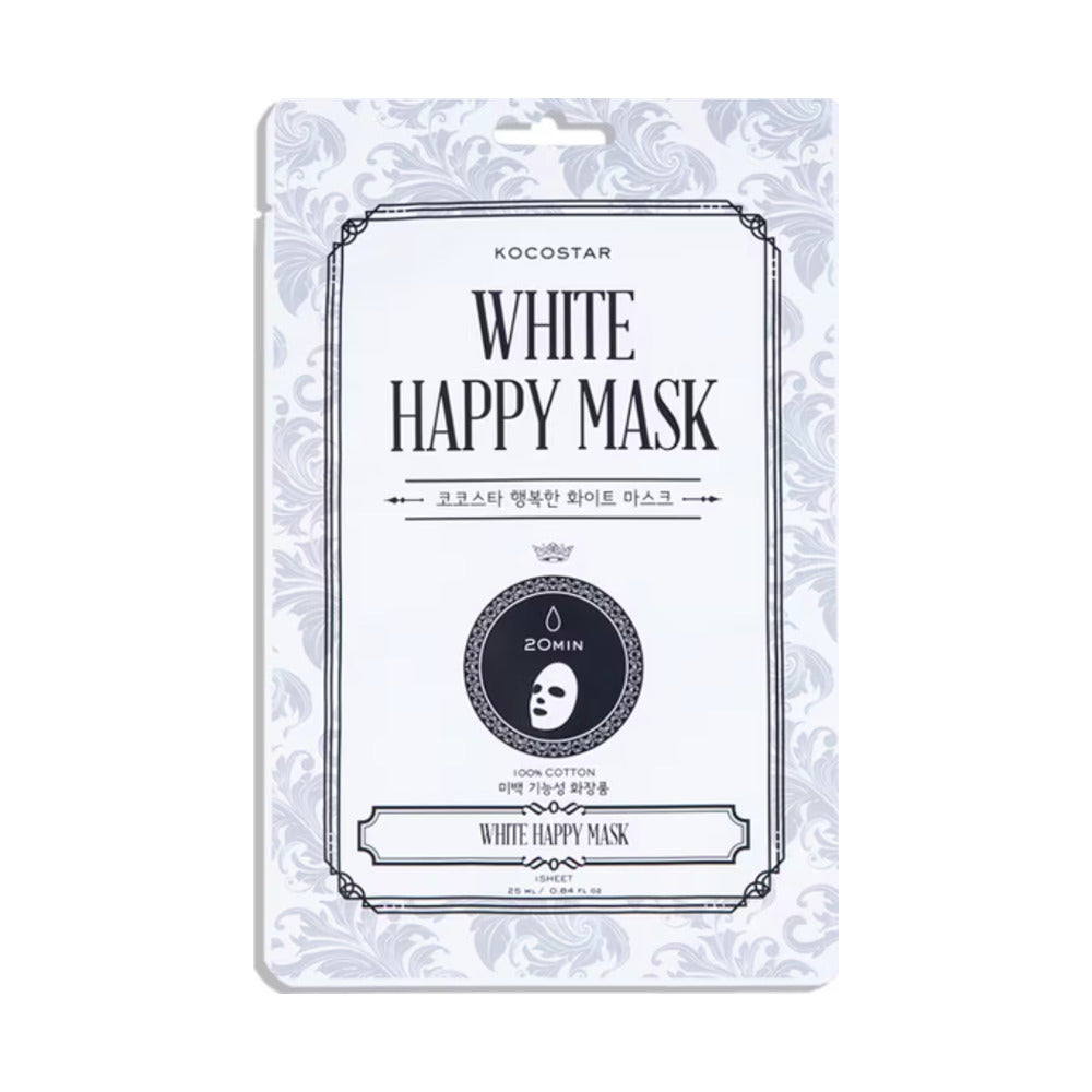 KOCOSTAR WHITE HAPPY MASK MONODOSIS 25ML