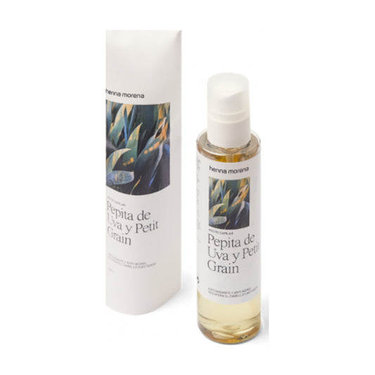 HENNA MORENA ACEITE DE PEPITA DE UVA Y PETIT GRAIN 250 ML