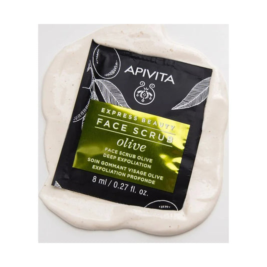 APIVITA MASCARILLA FACIAL EXPRESS BEAUTY EXFOLIACION PROFUNDA OLIVA 2 SACHETS