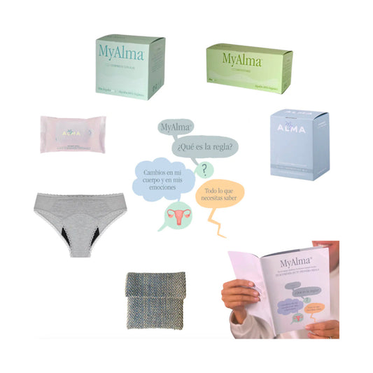 MYALMA KIT PRIMERA REGLA TALLA XS