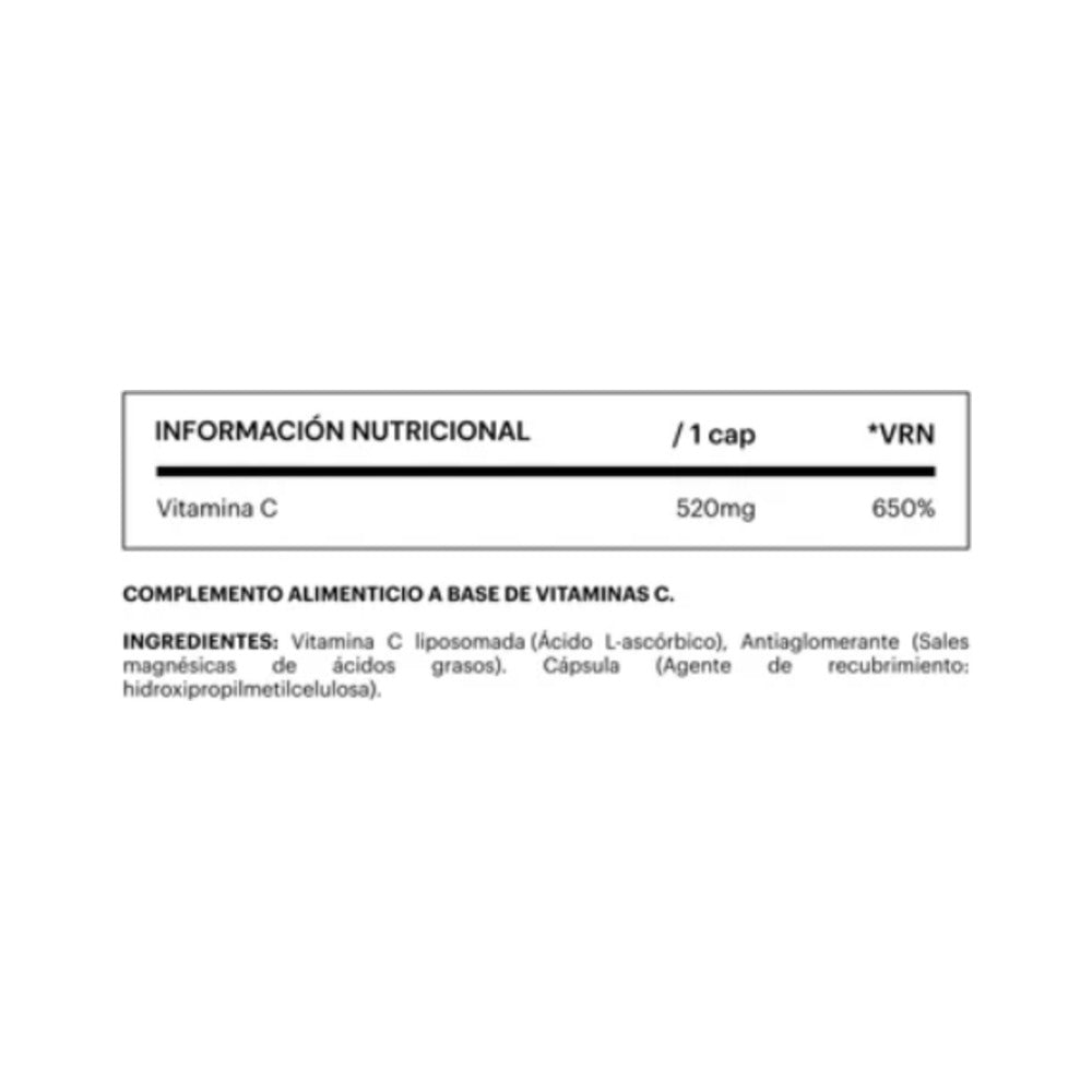 BELEVELS VITAMINA C LIPOSOMAL 60 CAPSULAS
