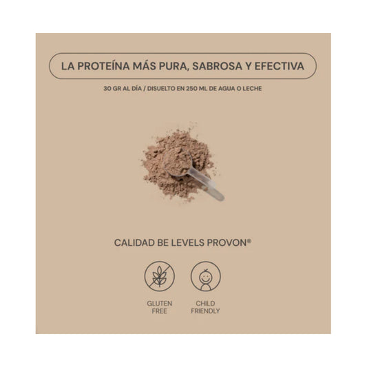BELEVELS ISOLATED PROTEIN VAINILLA/CHOCO BLANCO 750 GR