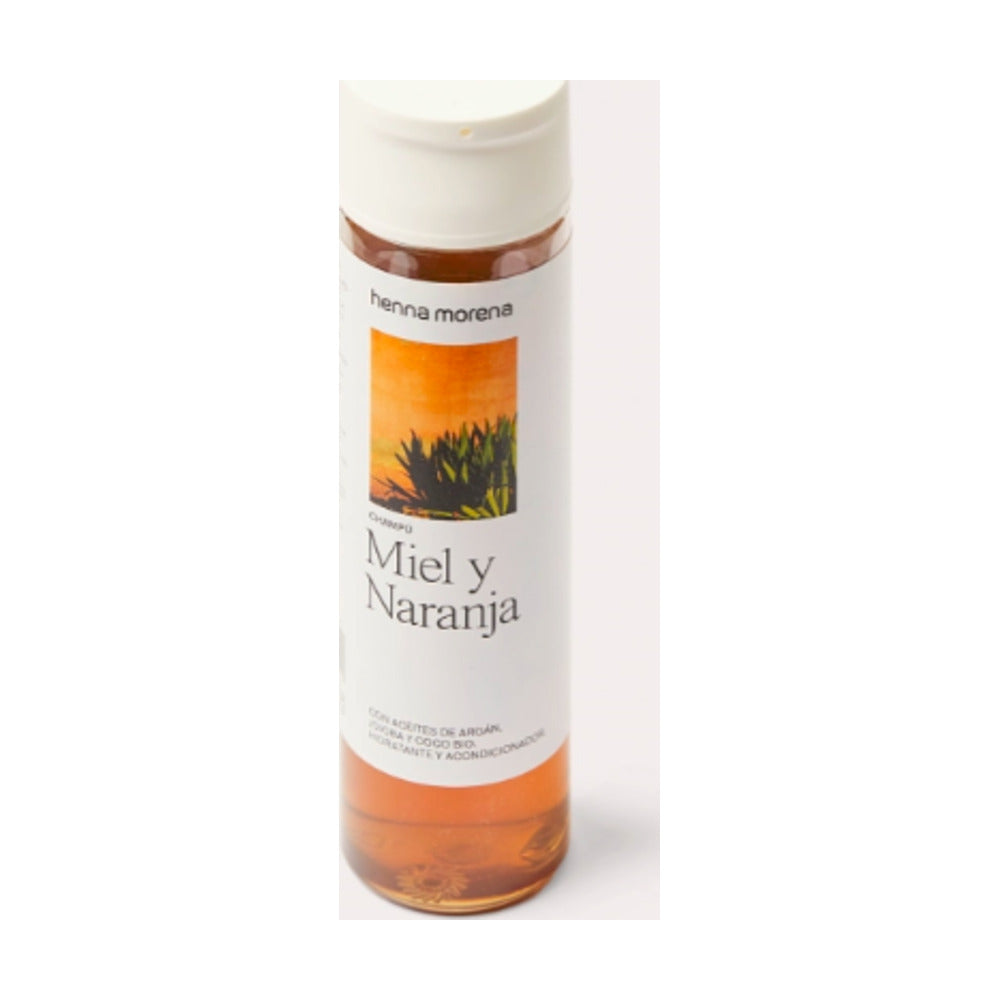 HENNA MORENA CHAMPU MIEL Y NARANJA 250 ML