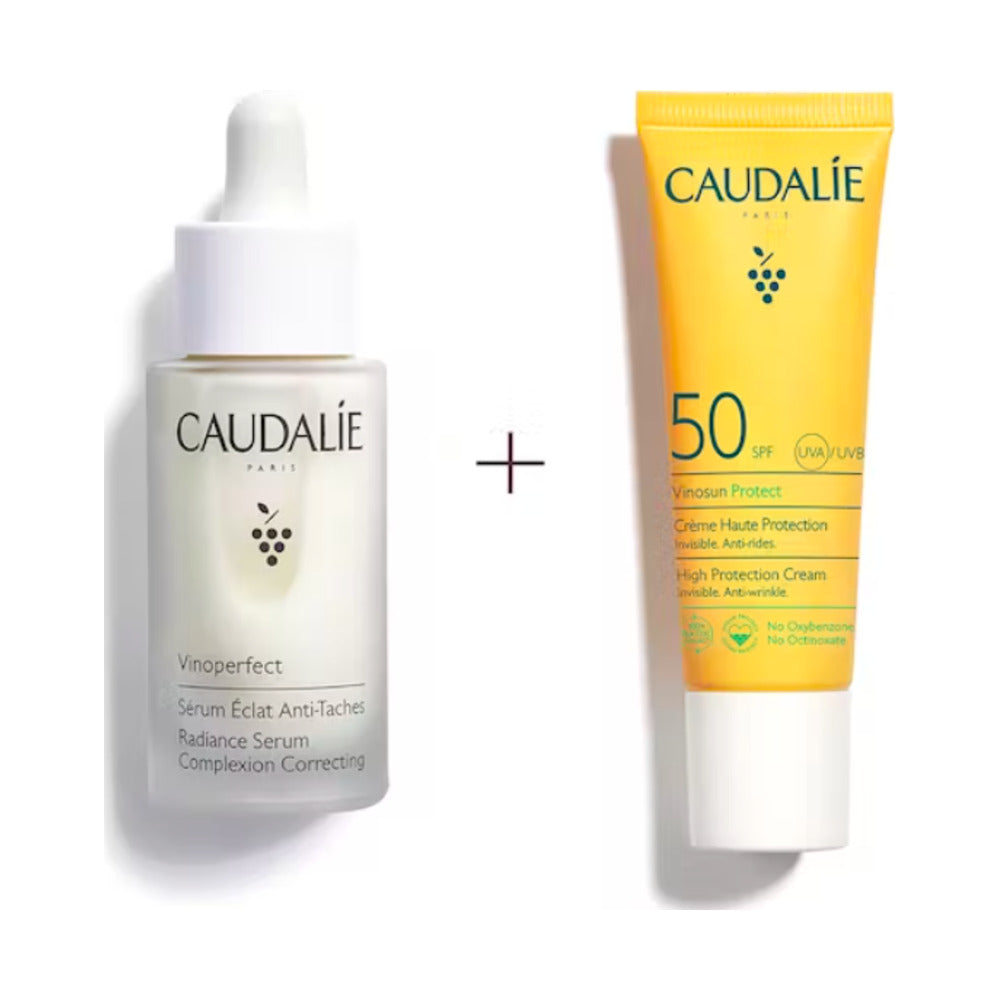 CAUDALIE PACK VINOPERFECT SERUM + CREMA SPF50