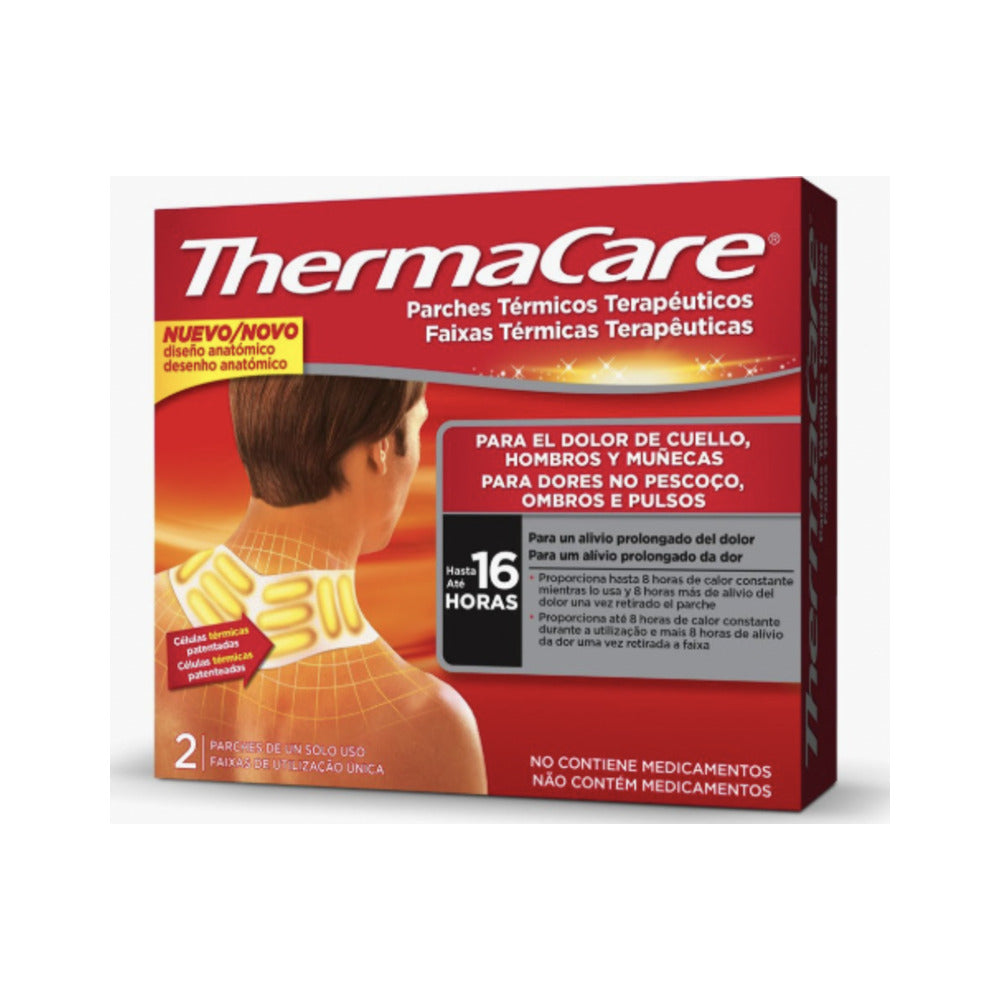 PARCHES CALOR THERM 10X16CM 2UD