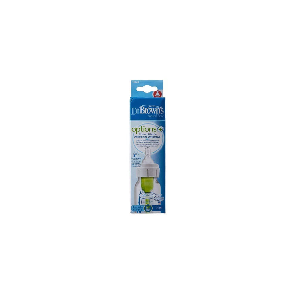 DR BROWN´S OPTION'S BIBERON BOCA ESTRECHA 120 ML