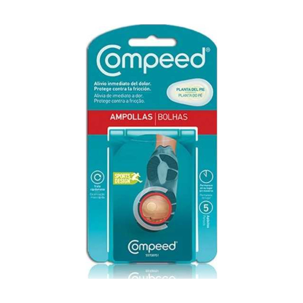 COMPEED SPORT AMPOLLAS PLANTA DEL PIE 5 U