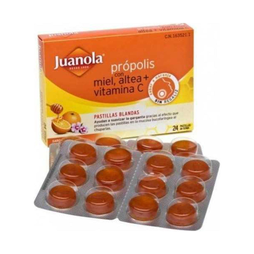 JUANOLA PROPOLIS BLANDA NARANJA 48GR 12CJ