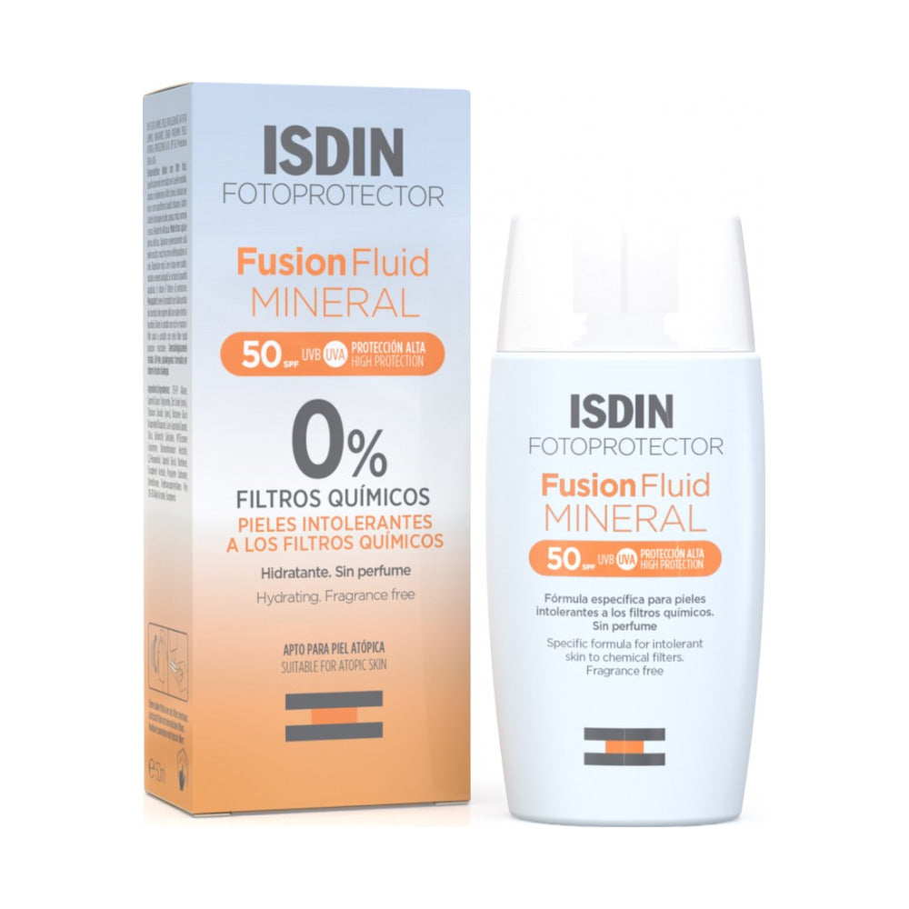 ISDIN SOLAR FUSION FLUID MINERAL SPF 50 50 ML