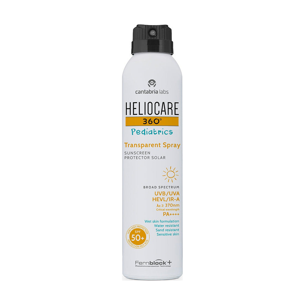HELIOCARE 360º PEDIATRICS TRANSPARENT SPRAY SPF50+ 200ML