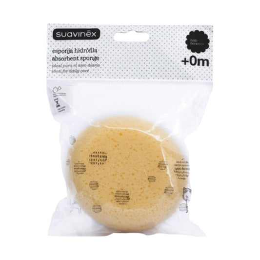 SUAVINEX ESPONJA BAÑO INFANTIL HIDROFILA +0M