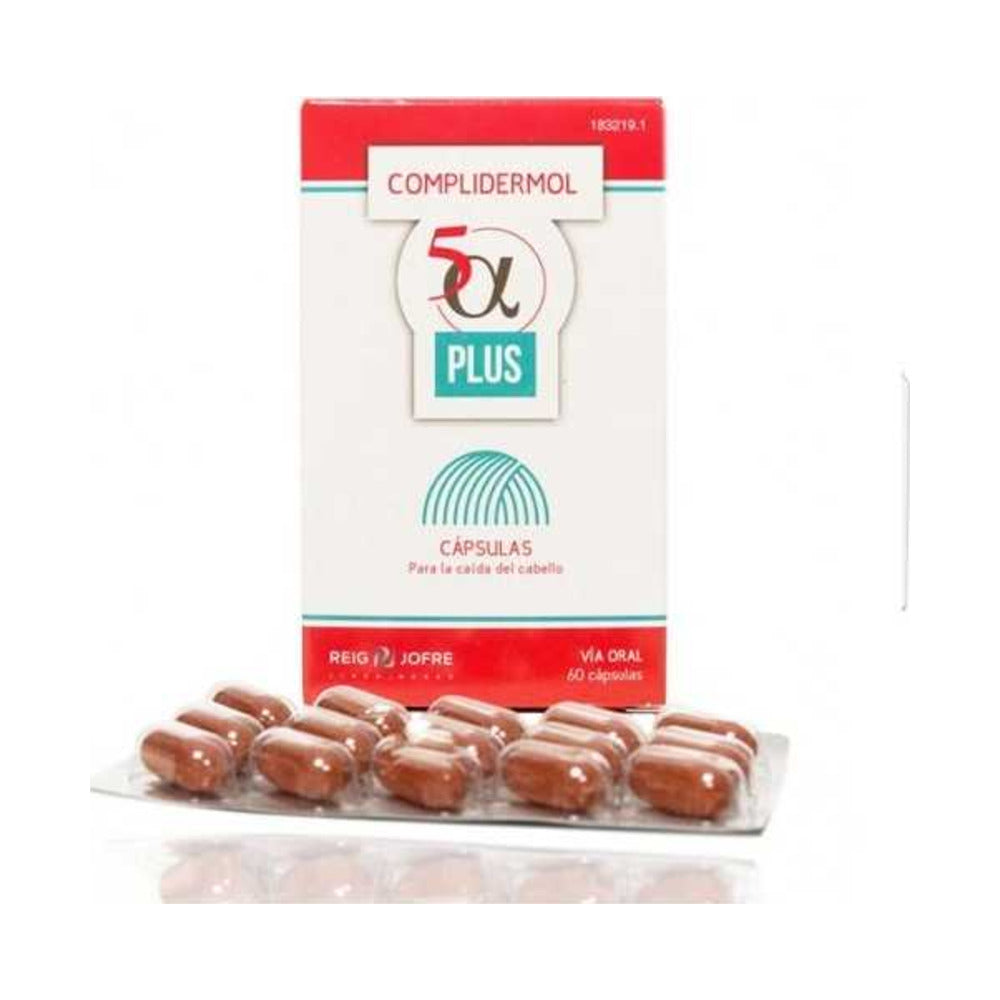 COMPLIDERMOL 5ALFA PLUS 60 CAPSULAS