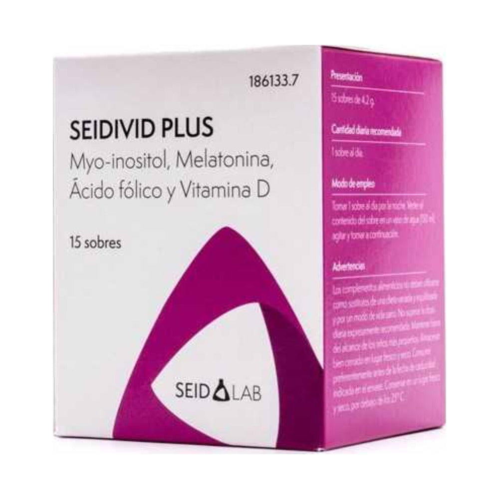 SEIDIVID PLUS 15 SOBRES 4,3 G