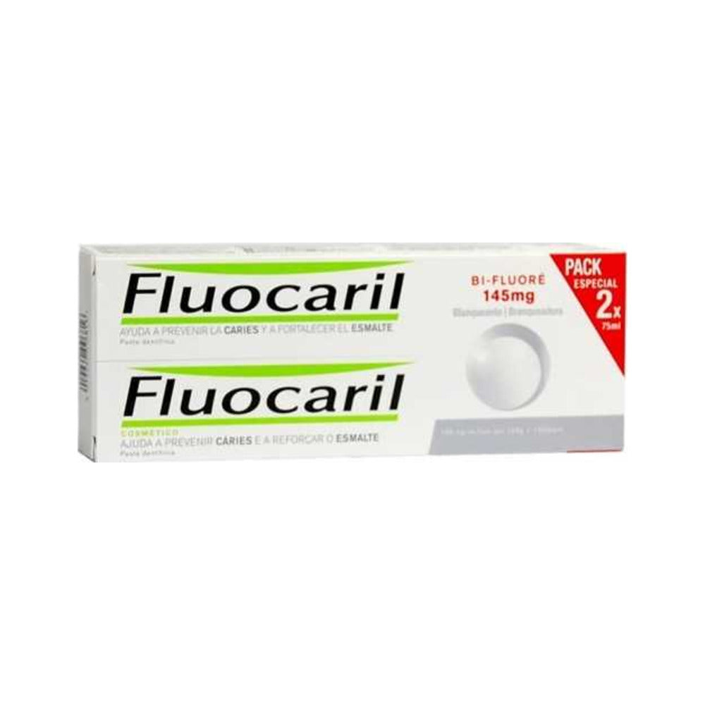 FLUOCARIL BI-FLUORE 145 MG BLANQUEANTE 2 ENVASES 75 ML