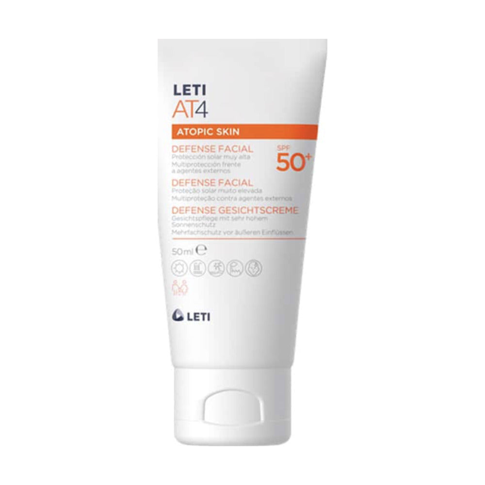 LETIAT4 DEFENSE FACIAL SPF50+ 1 ENVASE 50 ML