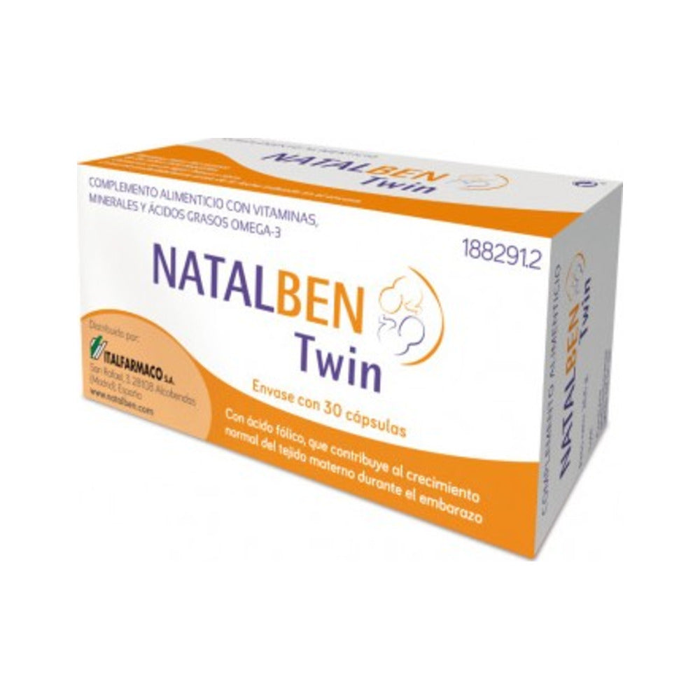 NATALBEN TWIN 30 CAPSULAS