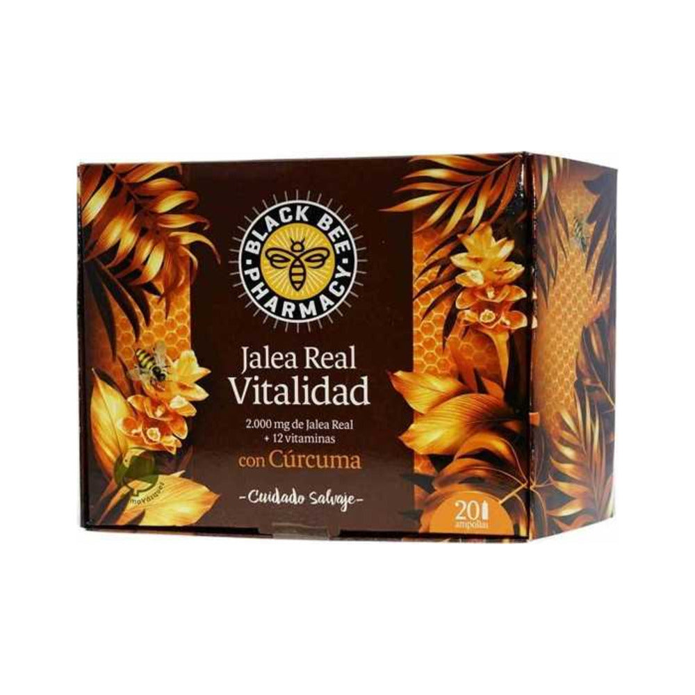 BLACK BEE PHARMACY JALEA VITALIDAD 20 VIALES 10 ML