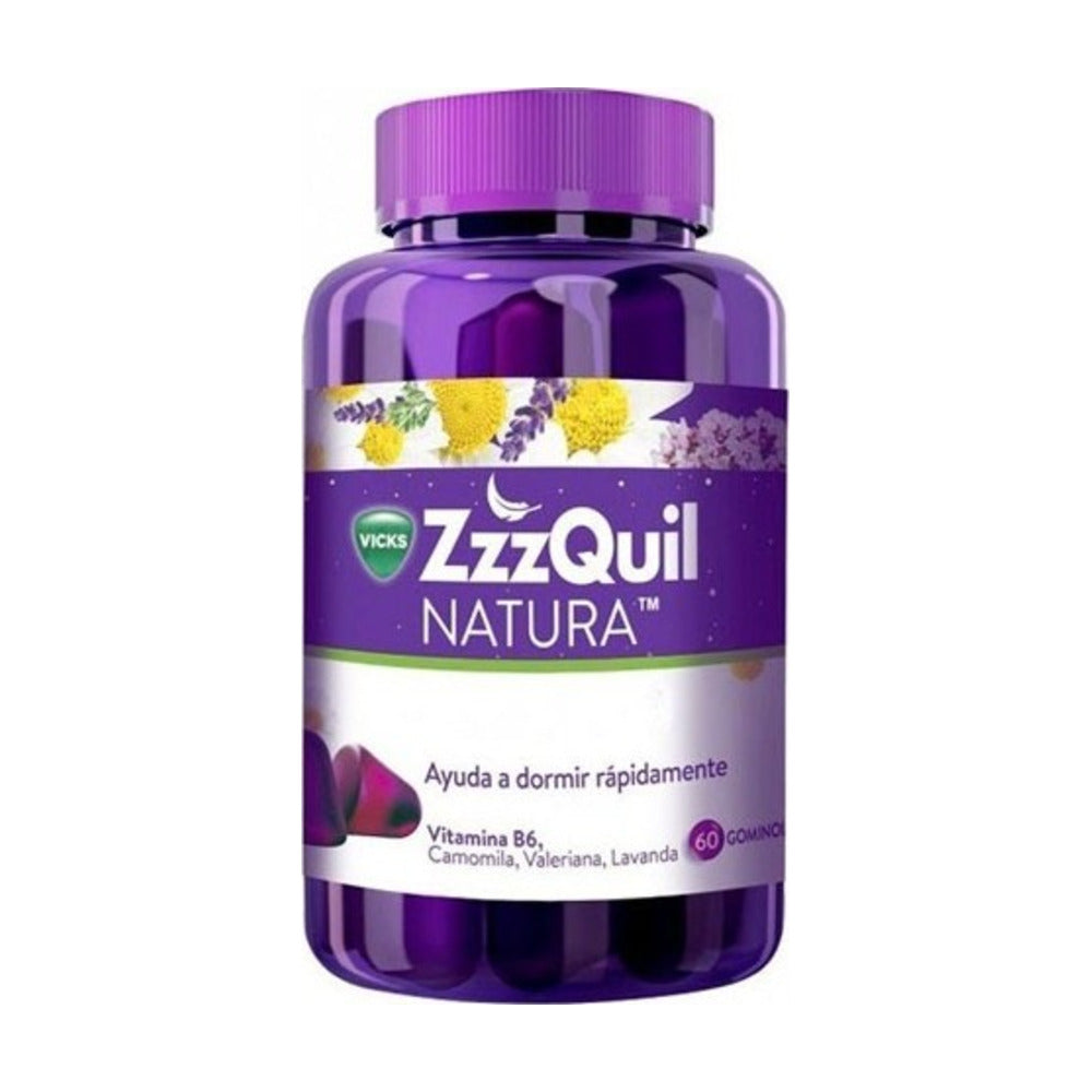 ZZZQUIL NATURA 60 GOMINOLAS