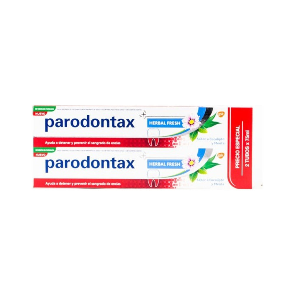 PARODONTAX HERBAL FRESH 2 X 75 ML