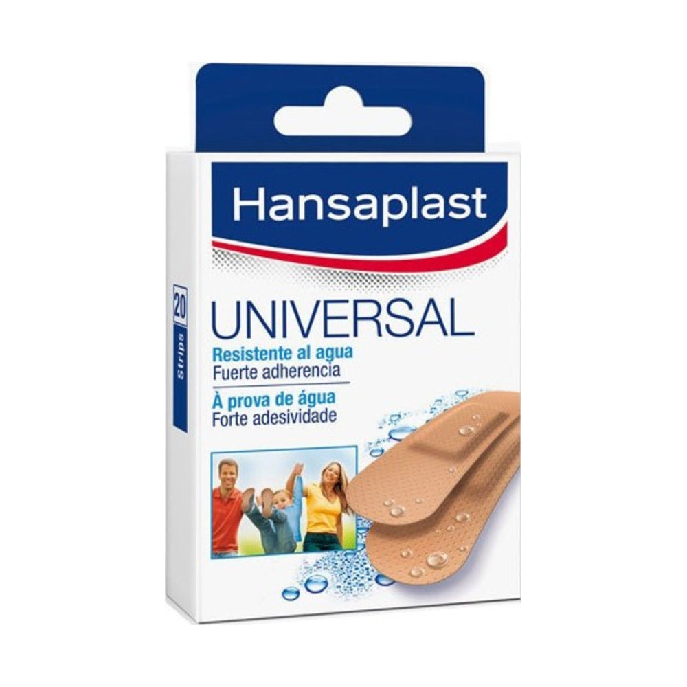 HANSAPLAST UNIVERSAL APOSITO ADHESIVO 20 STRIPS