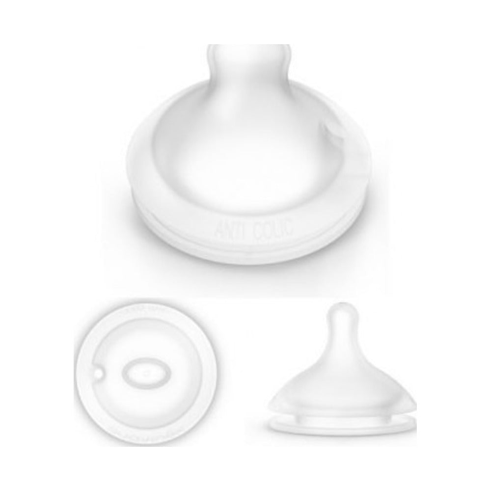 SUAVINEX TETINA SILICONA FISIOLOGICA FLUJO MEDIO 3+ 2 UNIDADES