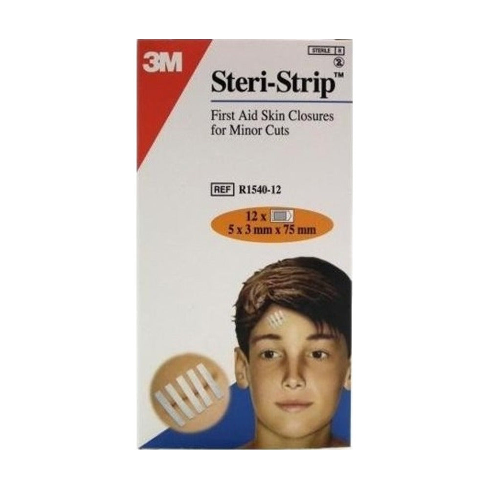 3M NEXCARE STERI STRIP SUTURA CUTANEA ESTERIL TIRA 12 MM X 100 MM 6 TIRAS