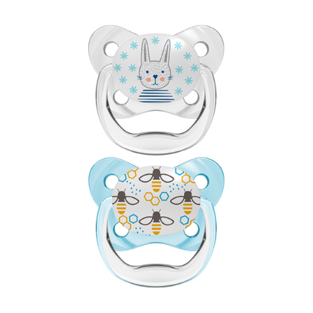 DR BROWN´S CHUPETE SILICONA PREVENT ESCUDO MARIPOSA 0 - 6 MESES 2 UNIDADES