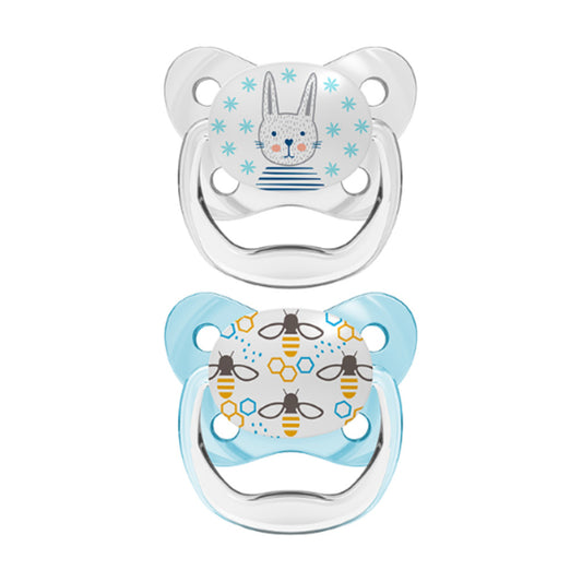 DR BROWN´S CHUPETE SILICONA PREVENT ESCUDO MARIPOSA 0 - 6 MESES 2 UNIDADES