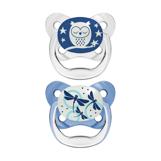 DR BROWNS CHUPETE SILICONA NOCTURNO PREVENT 0 - 6 MESES 2 UNIDADES