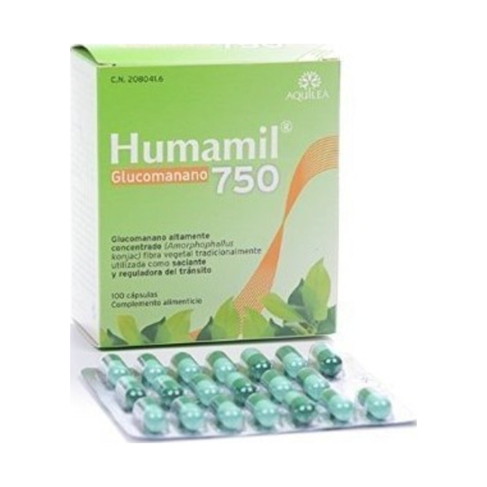 HUMAMIL 750 MG 90 CAPSULAS
