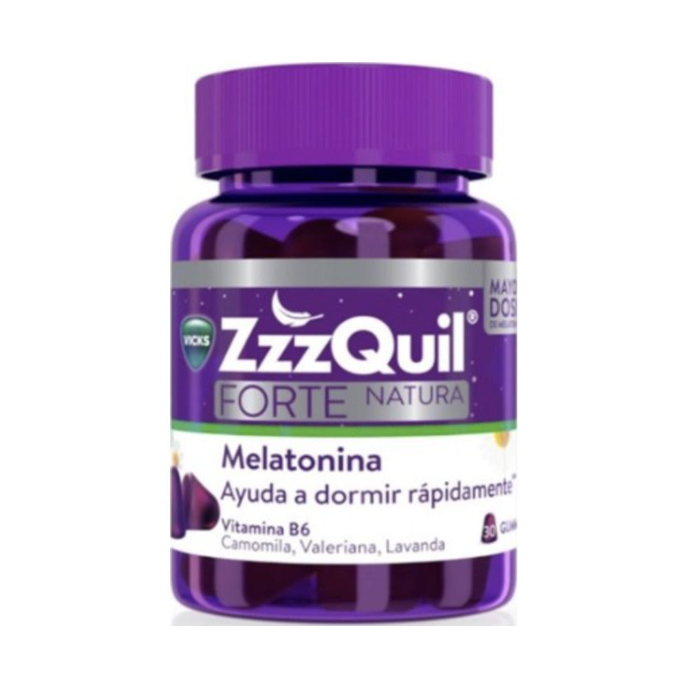 ZZZQUIL NATURA FORTE 30 GUMMIES SABOR FRUTOS DEL BOSQUE