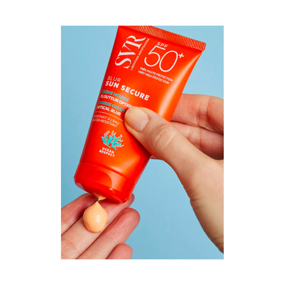 SVR SOLAR SUN SECURE BLUR SPF50+ SIN PERFUME 50 ML