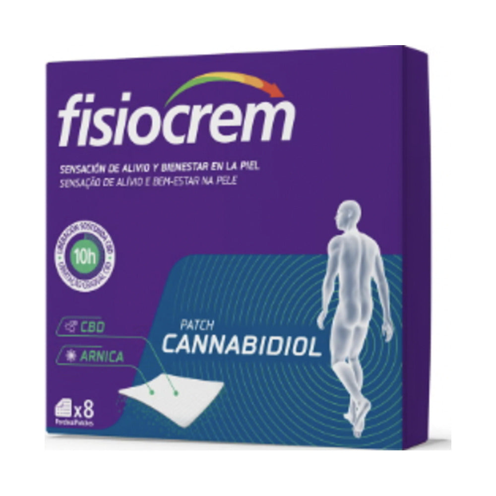 FISIOCREM PATCH CANNABIDIOL 8 PARCHES
