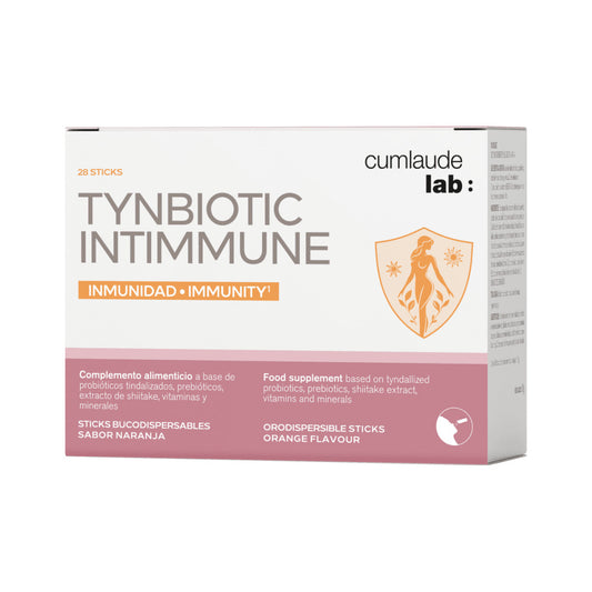 CUMLAUDE LAB: TYNBIOTIC INTIMMUNE 28 STICKS BUCODISPERSABLES