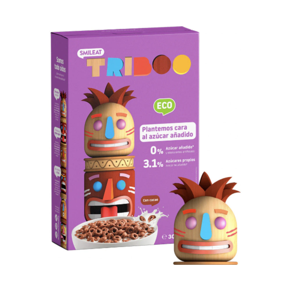 SMILEAT TRIBOO CEREALES CON CACAO ECO 1 BOLSA 300 G