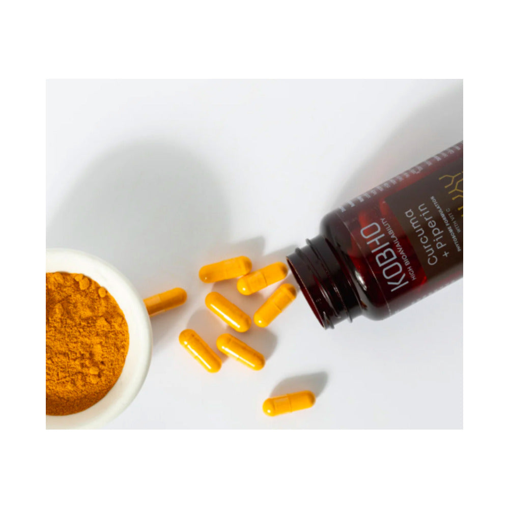 CURCUMA + PIPERIN KOBHO 60 CAPSULAS