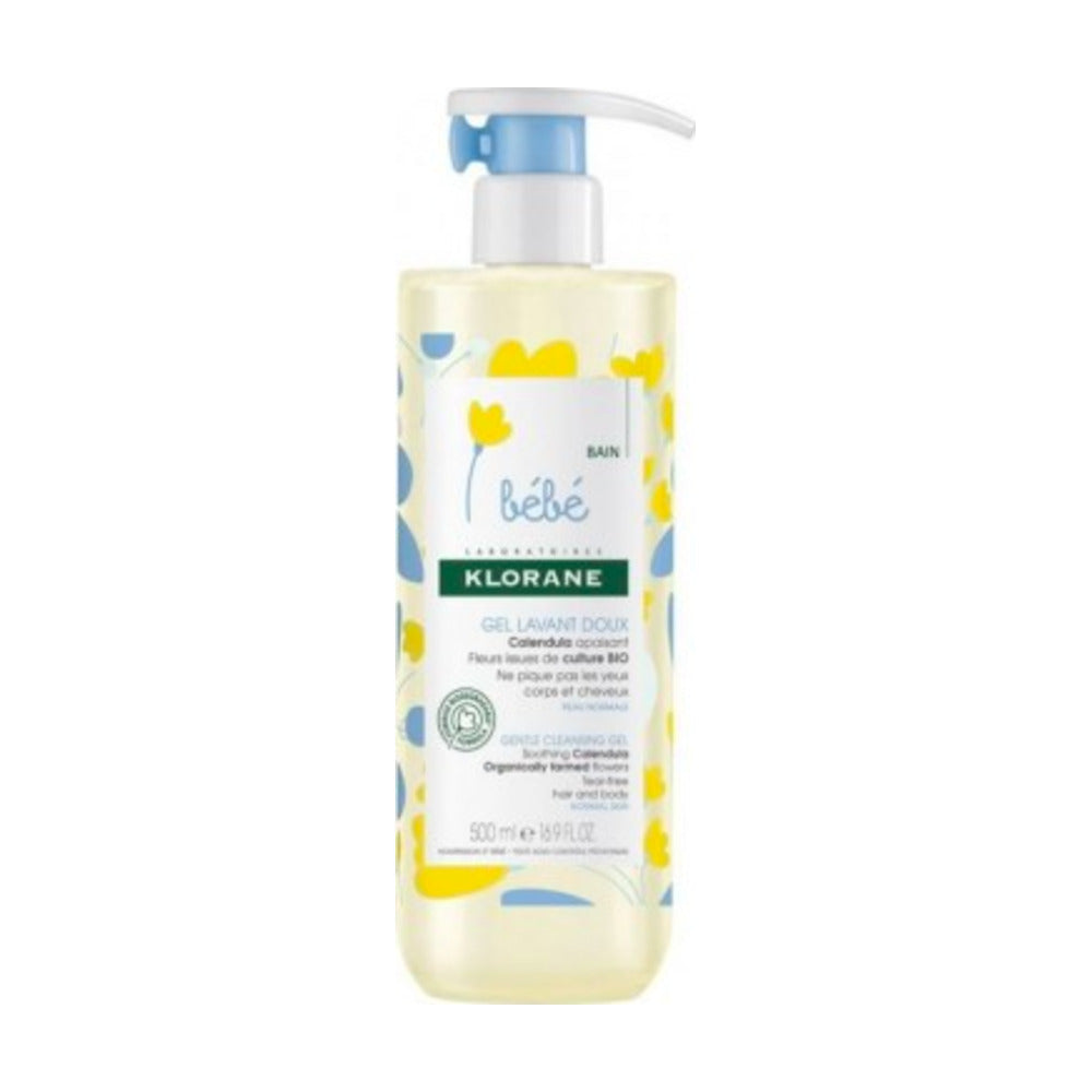 KLORANE BEBE GEL LIMPIADOR SUAVE 500 ML
