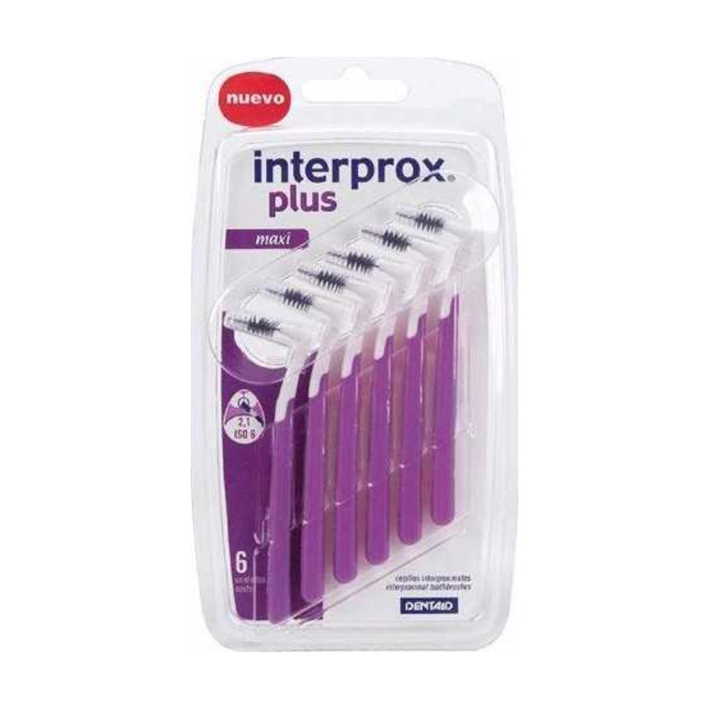 CEPILLO ESPACIO INTERPROXIMAL INTERPROX PLUS MAXI 6 U