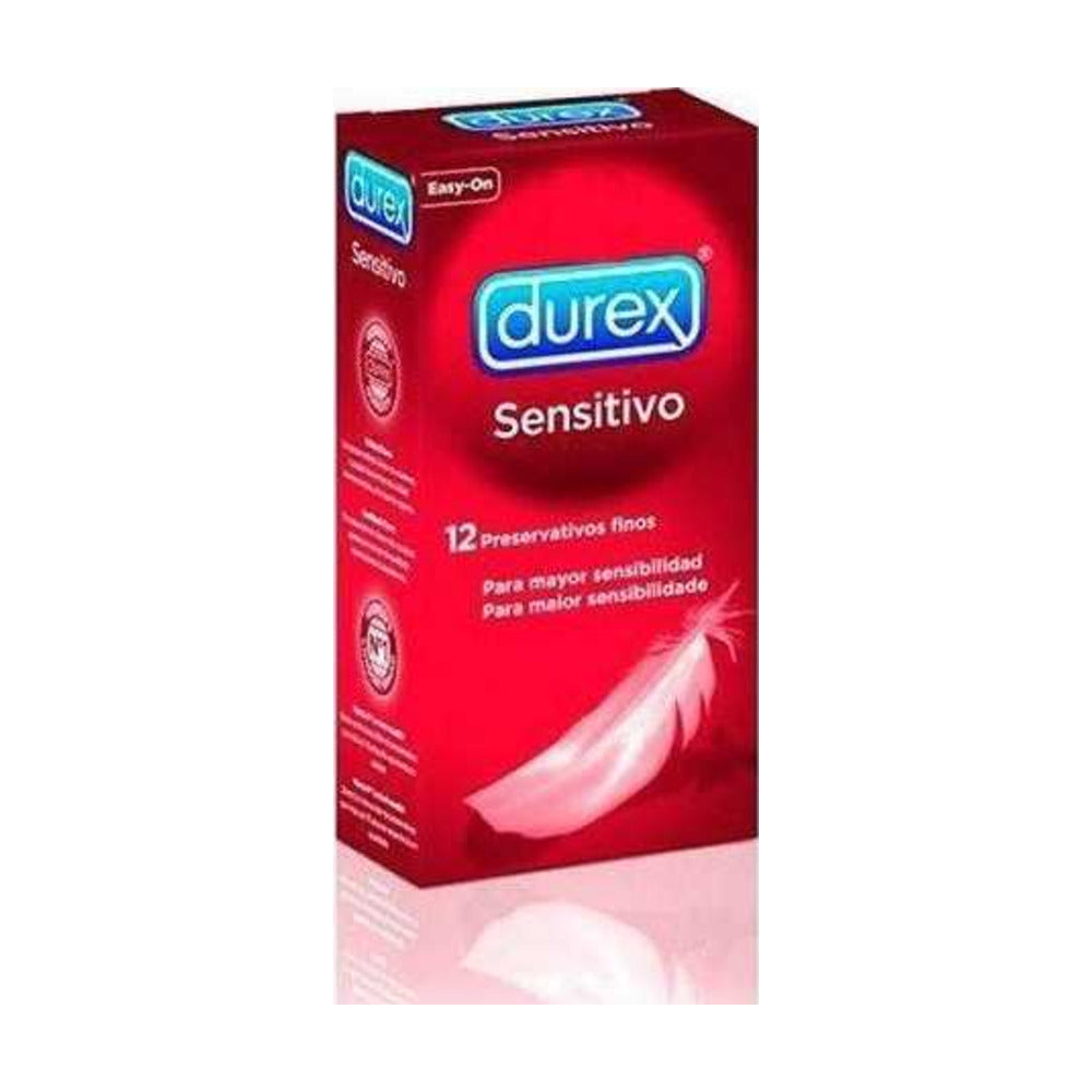 DUREX SENSITIVO SUAVE PRESERVATIVOS 12 U