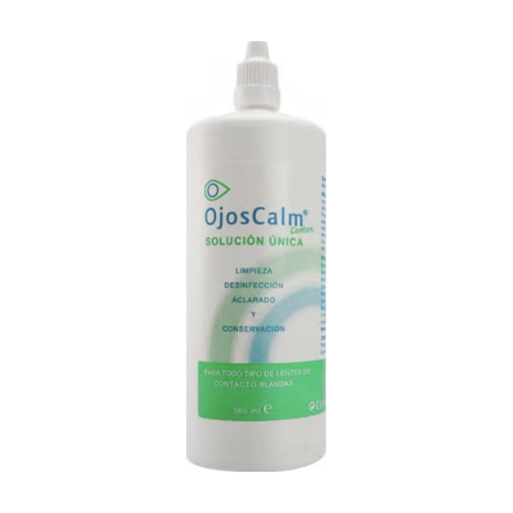 OJOSCALM LENTES DE CONTACTO BLANDAS SOLUCION UNICA 360 ML