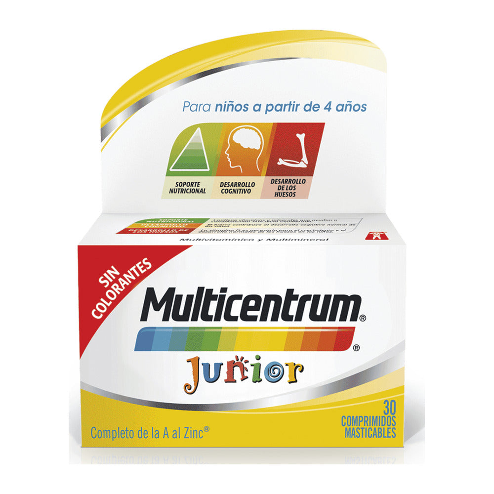 MULTICENTRUM JUNIOR 30 COMPRIMIDOS