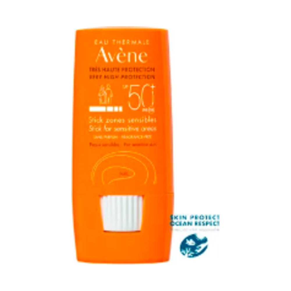 AVENE SOLAR SPF 50+ STICK ZONAS SENSIBLES 8 G