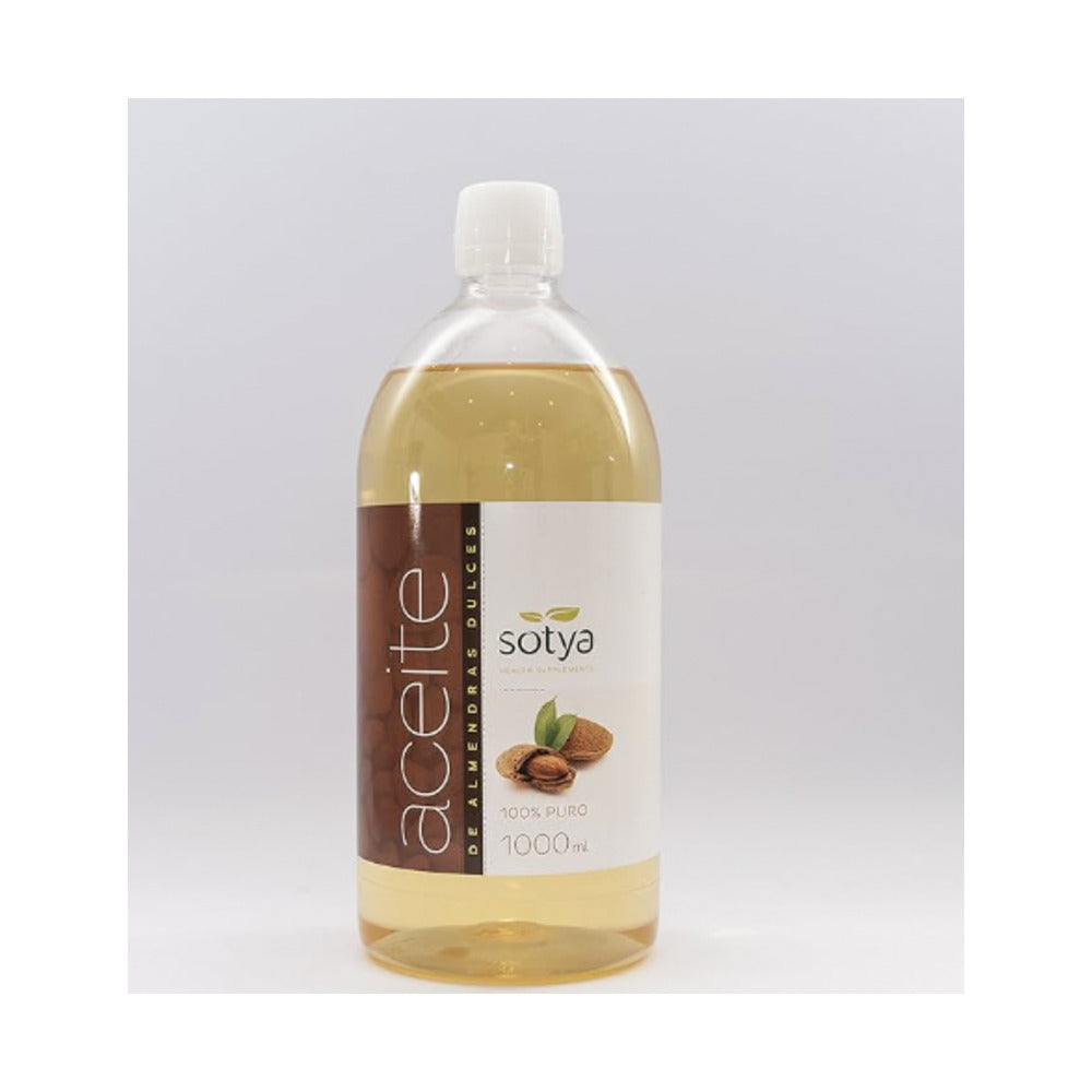 SOTYA ACEITE DE ALMENDRAS DULCES PURO 1000 ML.