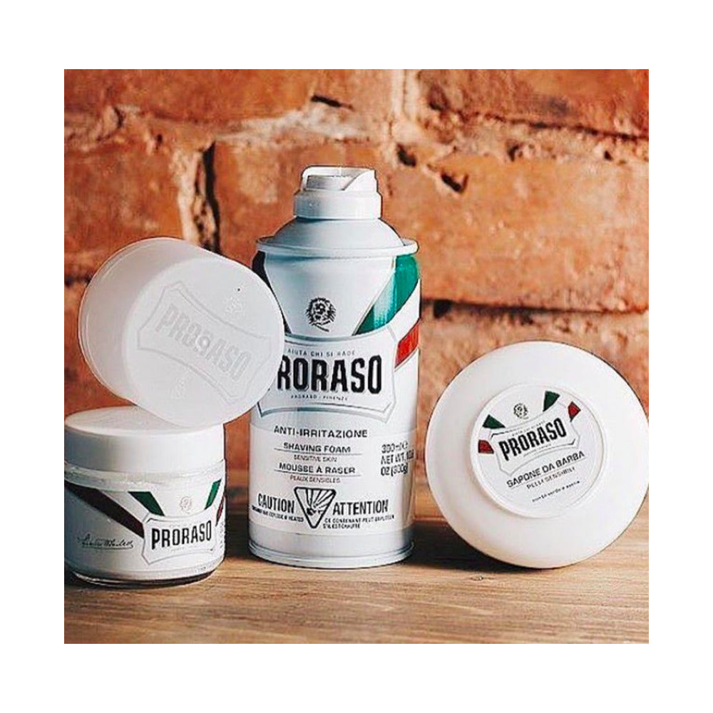 PRORASO ESPUMA AFEITAR AVENA Y TE VERDE 300ML