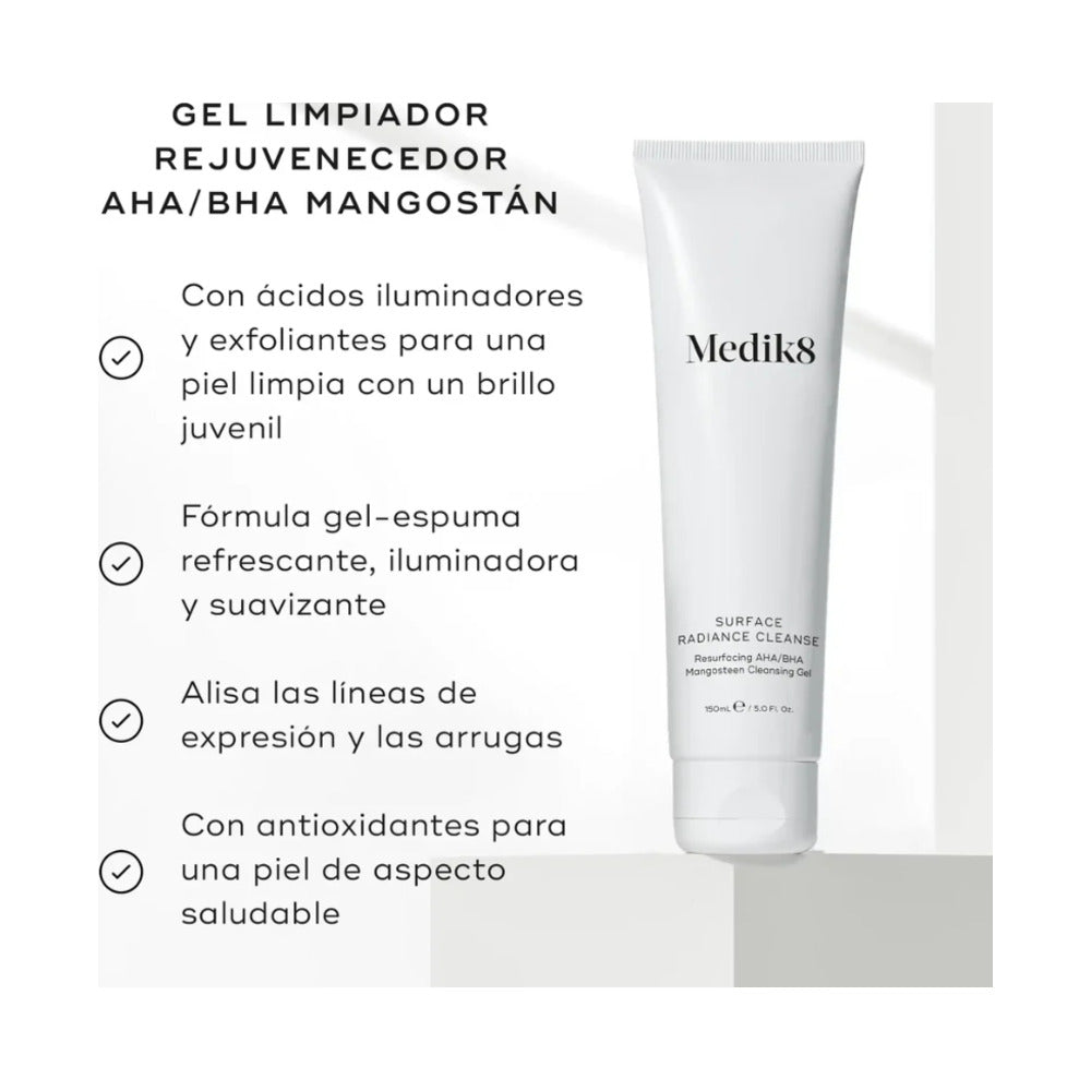 MEDIK8 SURFACE RADIENCE CLEANSE GEL 150 ML