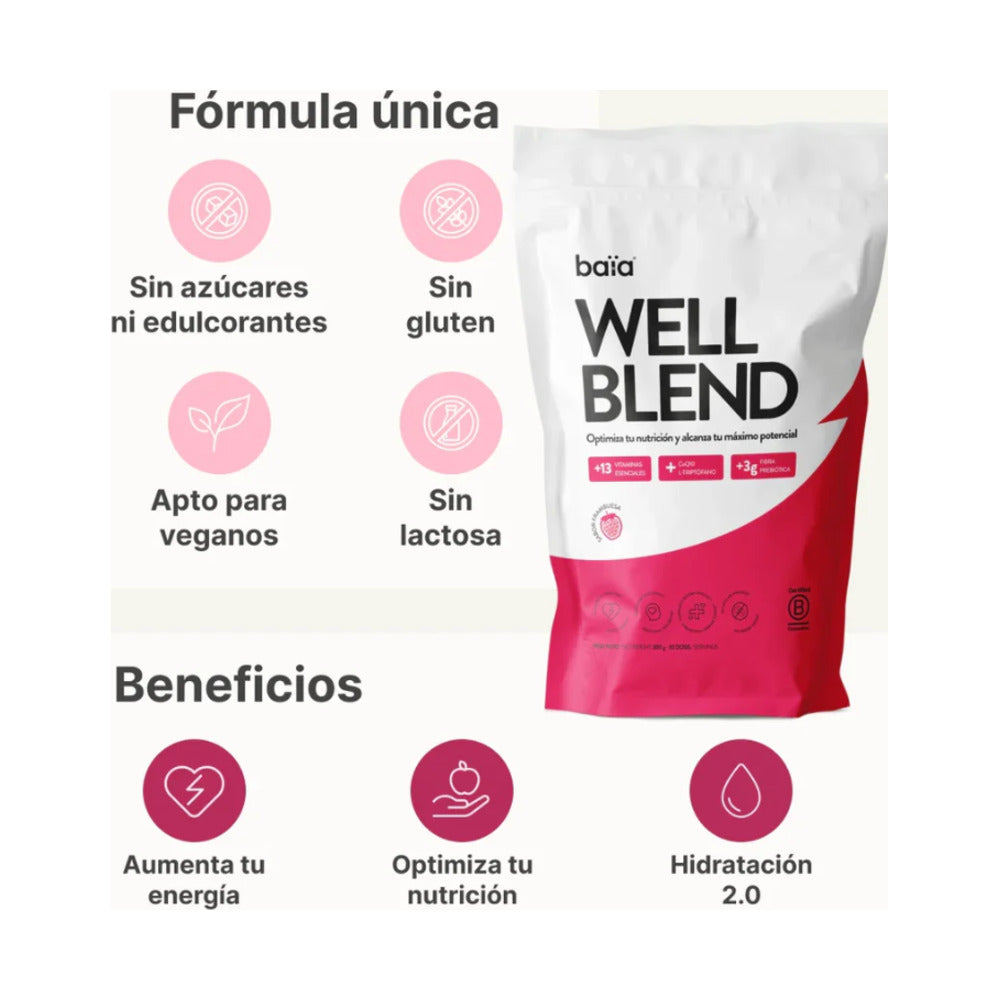 BAIA WELL BLEND FRAMBUESA 300 G