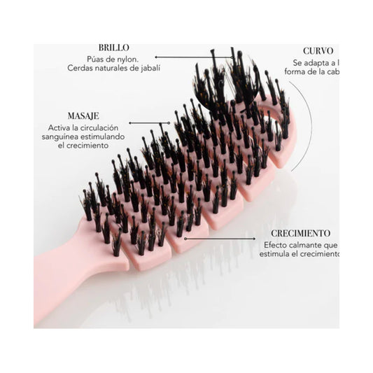 MONCHO MORENO MINI CEPILLO MAGIC BRUSH ROSA