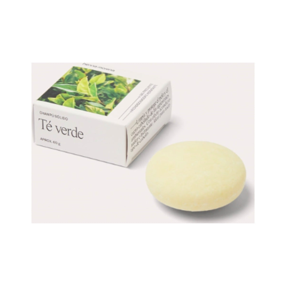 HENNA MORENA CHAMPU SOLIDO TE VERDE 60 GR