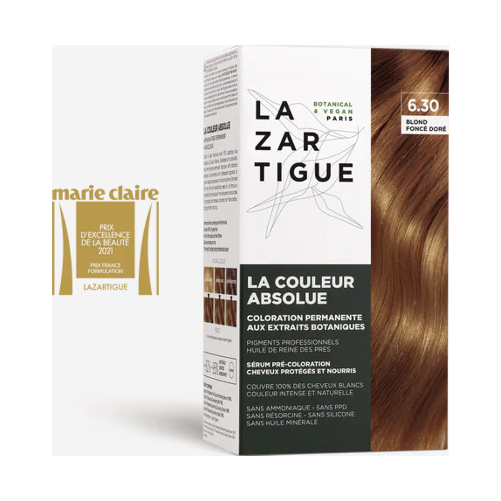 LAZARTIGUE COLORACION Nº 6.30 RUBIO DORADO OSCURO