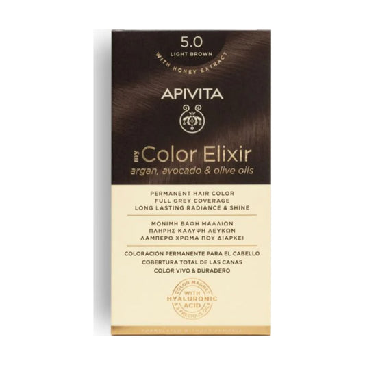 APIVITA MY COLOR ELIXIR COLOR CASTAÑO CLARO Nº 5.0